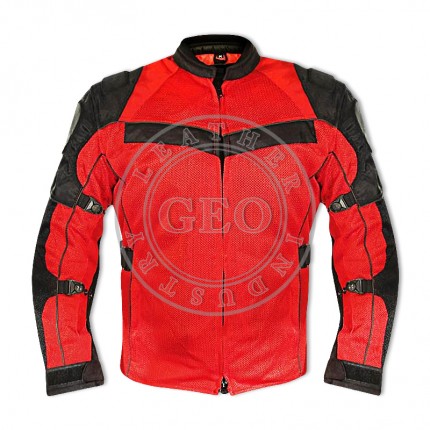Auto Racing Motorcycle Cordura Jackets for Gents